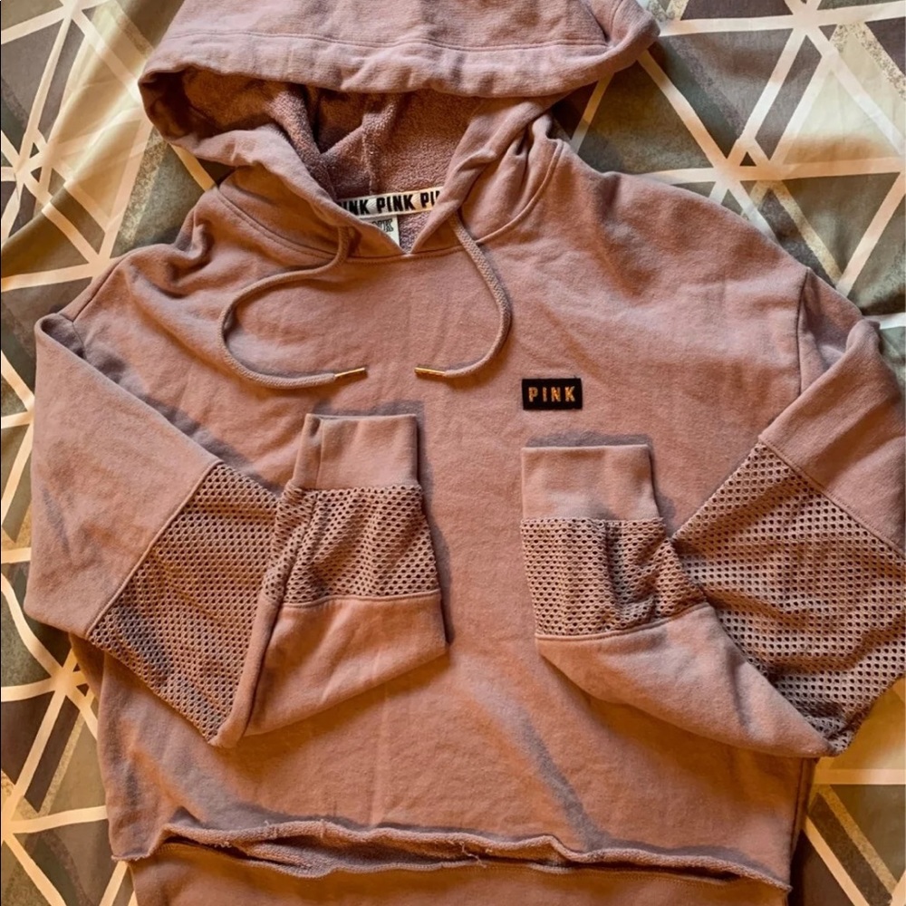 PINK Victoria's Secret cropped pullover sweater